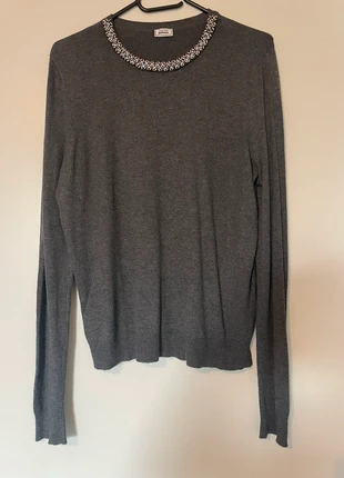 Pull fin gris foncée Pimkie, marca: Pimkie, estado: Muy bueno, tamaño: S / 36 / 8, 5,00 €, 5,95 € Protección al comprador incluida
