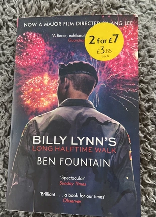 Billy Lynn’s Ling Halftime Walk. Ben Foutsin, condition: Very good, £1.00, £1.75 includes Buyer Protection