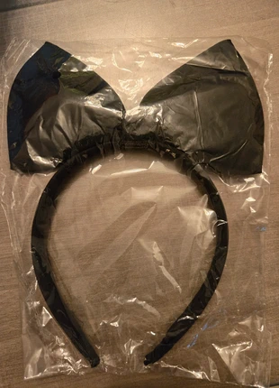 Serre-tête oreilles de chat nœud papillon noir brillant, état: Neuf sans étiquette, taille: Taille unique, 3,59 €, 4,47 € Protection acheteurs incluse