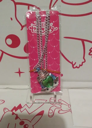 Bijou Fantaisie Sailor Moon coeur vert, condition: Very good, €7.00, €8.05 includes Buyer Protection Pro