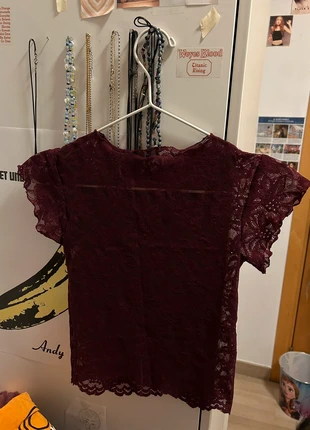 handmade mesh coquette short sleeve top, marca: COQUETTE, estado: Nuevo con etiquetas, tamaño: S / 36 / 8, 7,00 €, 7,35 € Protección al comprador incluida