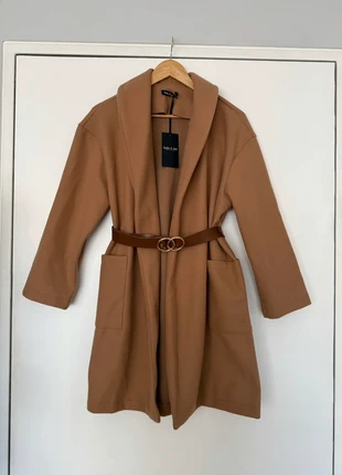 Manteau camel mi-long Jade & Me ceinturé - style chic, made in Italy, taille M, marca: Jade & me, estado: Nuevo con etiquetas, tamaño: M / 38 / 10, 50,00 €, 53,20 € Protección al comprador incluida