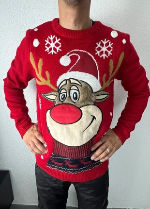 Pull homme / Noel / Merry Christmas / lumineux / Led / taille S, marca: Merry Christmas, estado: Muy bueno, tamaño: S, 20,00 €, 21,70 € Protección al comprador Pro incluida