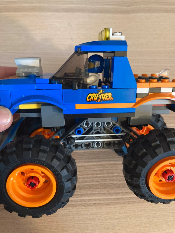 Crusher lego monster sales truck