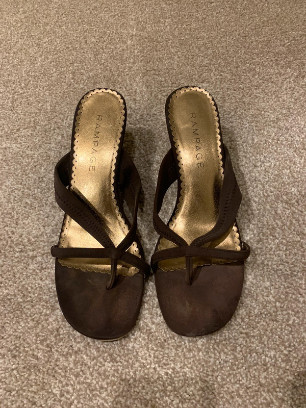 Rampage gold store sandals