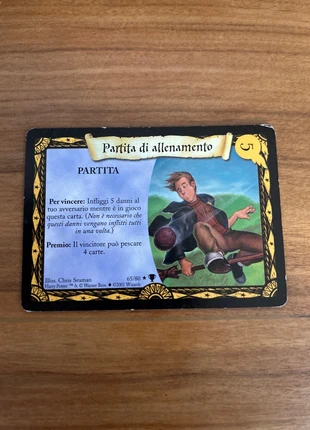Partita di allenamento - Harry Potter TCG, marca: Harry Potter, estado: Bueno, 1,00 €, 1,75 € Protección al comprador incluida