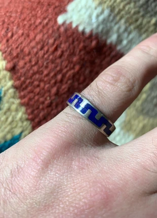 Bague argent sterling lapis lazuli navajo southwest western, brand: Navajo, condition: New without tags, size: 17.3 mm Ø, €69.00, €73.15 includes Buyer Protection Pro