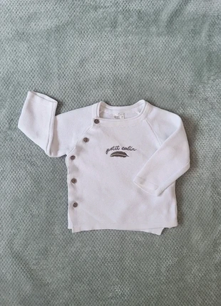 *Gilet blanc bébé 3 mois en coton bio Orchestra, marque: Orchestra, état: Neuf sans étiquette, taille: 1-3 mois / 56 cm, 6,40 €, 7,42 € Protection acheteurs incluse