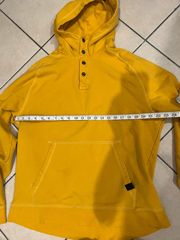 Yellow oversized hoodie XXL 3