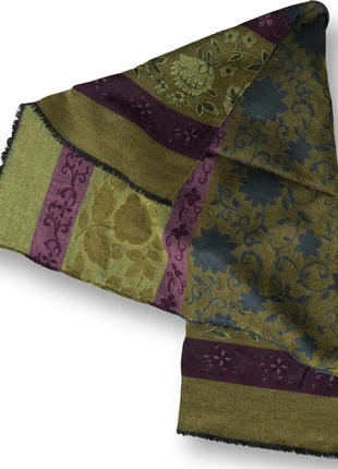 Magnifique écharpe Vintage / motif feuilles de vignes, marque: Vintage, état: Neuf sans étiquette, 16,00 €, 17,50 € Protection acheteurs incluse