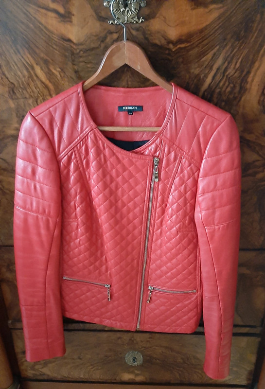 Blouson cuir Morgan Vinted