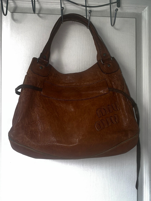 Sac Miu Miu vintage en cuir 2