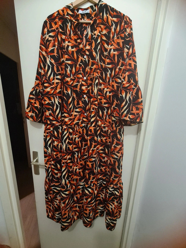 Robe été  couleur orange 1