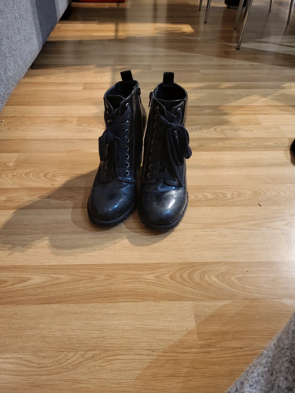 Steve madden combat heel clearance boots