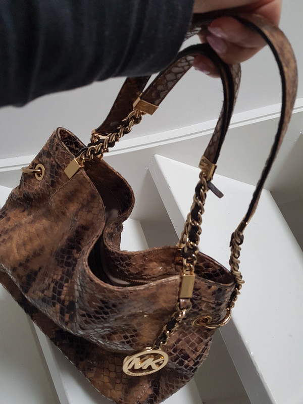 Michael Kors slangenprint tas Vinted