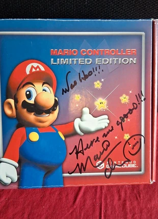 Limited editie mario controller gamecube, merk: GAMECUBE, staat: Nieuw zonder prijskaartje, € 300,00, € 315,70 inclusief Kopersbescherming