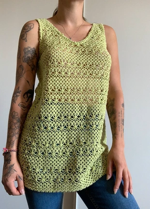 Débardeur vert en mailles next taille 38 m, brand: Next, condizioni: Ottime, taglia: M / IT 42 / EU 38, €6.00, €7.00 include la Protezione acquisti