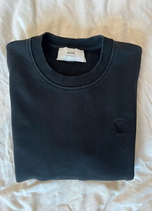 Sweat ami noir, marque: AMI, état: Très bon état, taille: M, 115,00 €, 121,45 € Protection acheteurs incluse