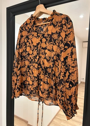Blouse imprimée floral Mango, brand: Mango, condition: Very good, size: S / 36 / 8, €2.00, €2.80 includes Buyer Protection