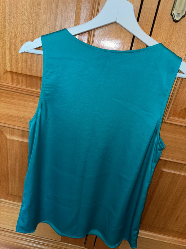 Blusa verde Mango 3