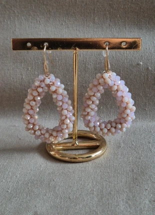 Goudkleurige lichtgewicht roze beige strass trend statement, merk: Trend, staat: Nieuw zonder prijskaartje, € 5,00, € 5,95 inclusief Kopersbescherming