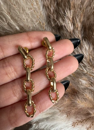 Textured Chain Drop Earrings, condition: Very good, £5.50, £6.48 includes Buyer Protection Pro