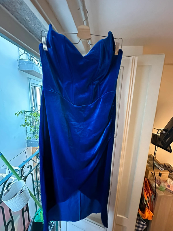 Vestido best sale veludo bershka