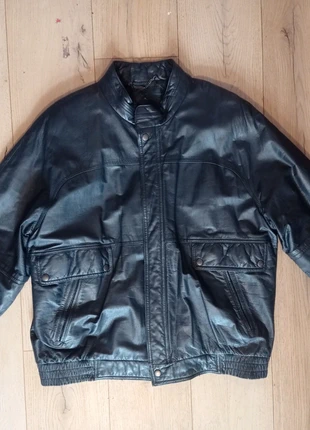st michaels ablc real 100% cow hide leather bomber jacket/coat, brand: St Michael, condition: Very good, size: M, £35.00, £37.45 includes Buyer Protection
