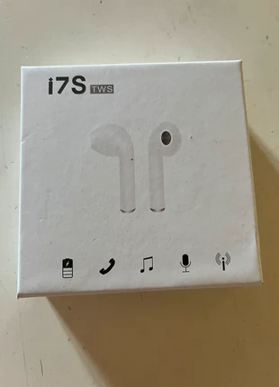 Cascos inalámbricos rosas, marca: i7s, estado: Bom, €4.00, €4.90 inclui Proteção do Comprador