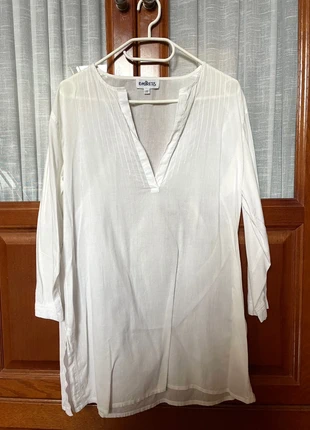 Stylish V-Neck Long White Shirt, marque: Empress, état: Très bon état, taille: M / 38 / 10, 8,00 €, 9,10 € Protection acheteurs incluse
