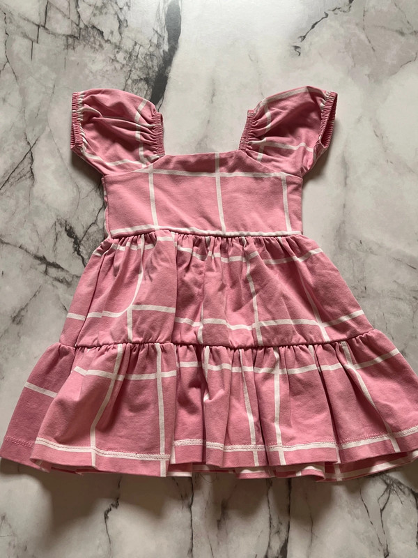 *SALE!*Monica + Andy Baby Girl NWOT Pink Dress Size 0-6M 1