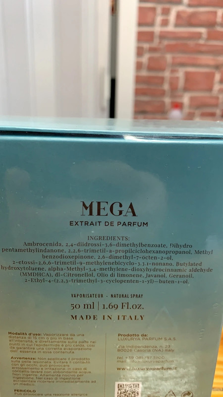 LUXURYA MEGA PROFUMO 50ML