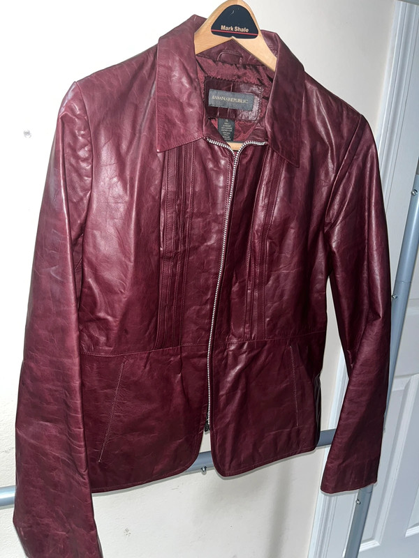 Banana Republic leather jacket 2