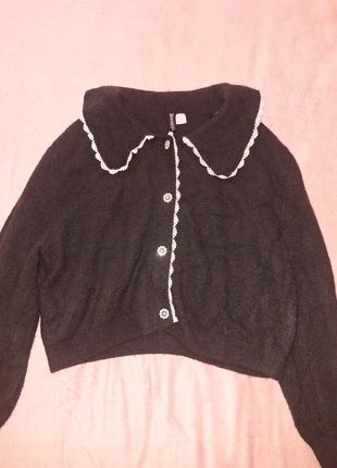 Cardigan cuello bobo, marque: H&M, état: Très bon état, taille: XL / 42 / 14, 14,00 €, 15,40 € Protection acheteurs incluse