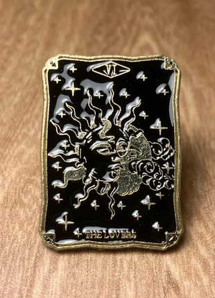Pin’s tarot the lovers, estado: Muy bueno, 3,20 €, 4,06 € Protección al comprador Pro incluida