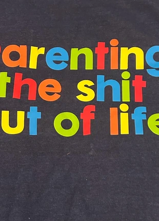 Navy Slogan Sweatshirt -retro, brand: parent apparel, condition: Very good, size: XXL / UK 24-26, £5.00, £5.95 includes Buyer Protection