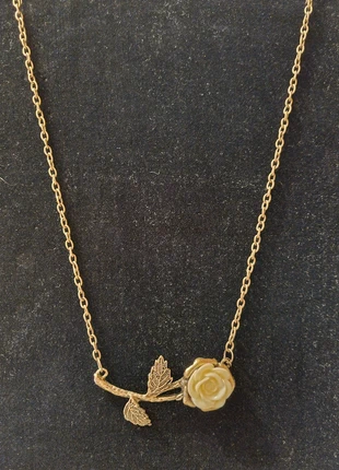 Collana ciondolo Rosa Bianca Ottone bronzato, marque: Vintage Chic, état: Neuf avec étiquette, 5,00 €, 5,95 € Protection acheteurs incluse