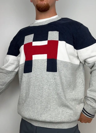 Pull col rond Tommy Hilfiger taille XL, marke: Tommy Hilfiger, zustand: Sehr gut, größe: XL, 27,00 €, 29,05 € inklusive Vinted-Käuferschutz