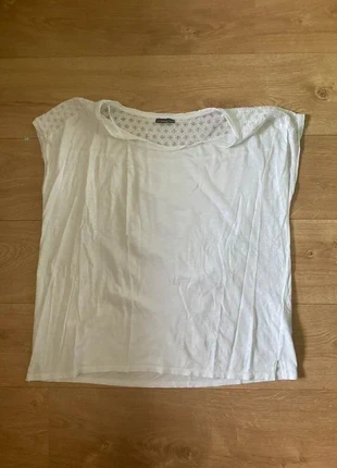 Wit t-shirt (Street One), marque: Street One, état: Très bon état, taille: XXL / 44 / 16, 10,00 €, 11,20 € Protection acheteurs incluse