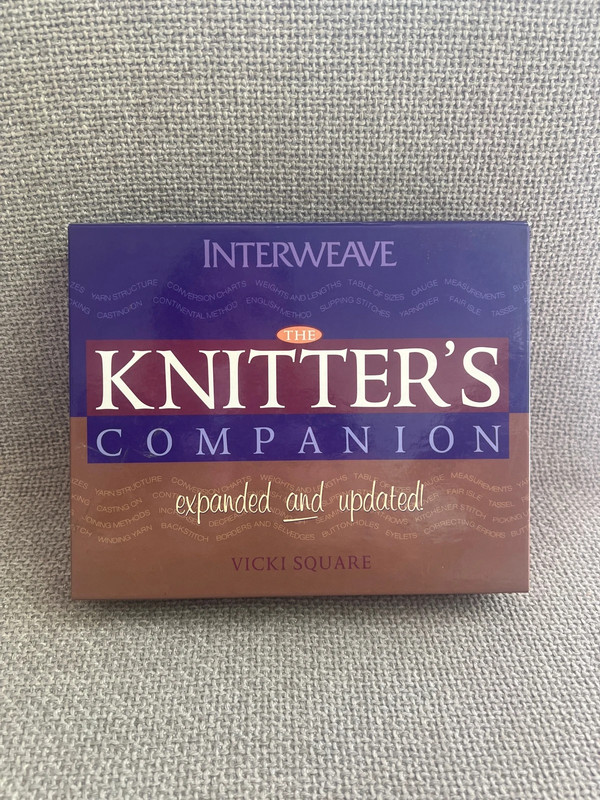 Knitters companion book by Vicki Sqare 1