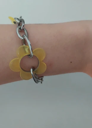 Pulsera vintage años 70 | Acero y acrílico | Estilo retro, marca: Vintage, estado: Nuevo sin etiquetas, 8,00 €, 9,10 € Protección al comprador incluida