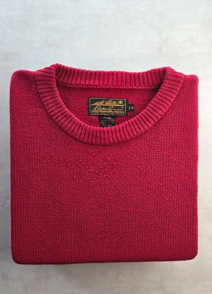 Pull rouge vintage Eddie Bauer 100% coton L / Seattle USA, marque: Eddie Bauer, état: Très bon état, taille: L, 18,00 €, 19,60 € Protection acheteurs incluse