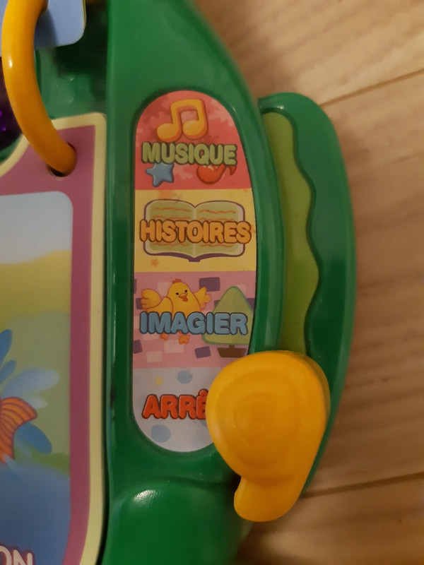 Vtech ma tortue savante imagier parlant interactif 8 thèmes 3 modes de jeux  - VTech