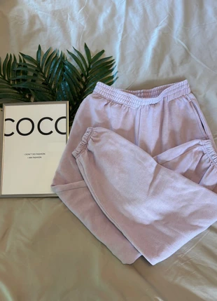 New Look lockere weite Basic Jogginghose Hose Lila Flieder M 38, merk: New Look, staat: Goed, maat: M / 38 / 10, € 5,00, € 5,95 inclusief Kopersbescherming