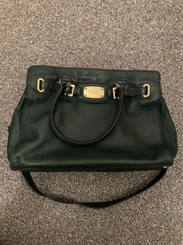 Michael kors emerald green bag discount