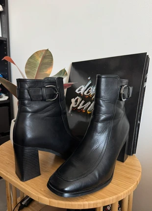 Bottines noires à talon carré et bout carré, marca: Super Made, estado: Muy bueno, tamaño: 41, 20,00 €, 21,70 € Protección al comprador incluida