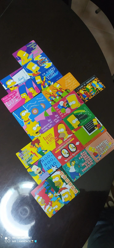 Gadget Cards The Simpsons Collection Kinder