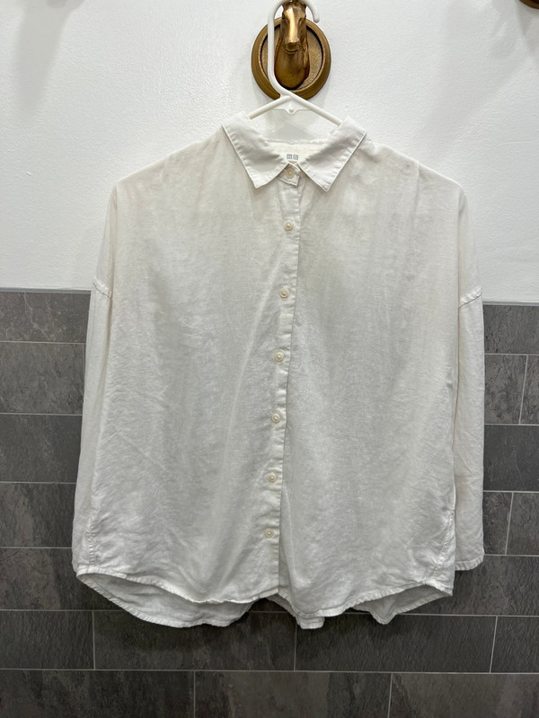 White linen shirt 1