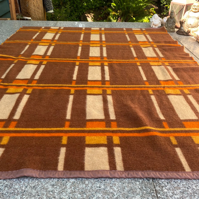 Vintage mid century modern blanket 5