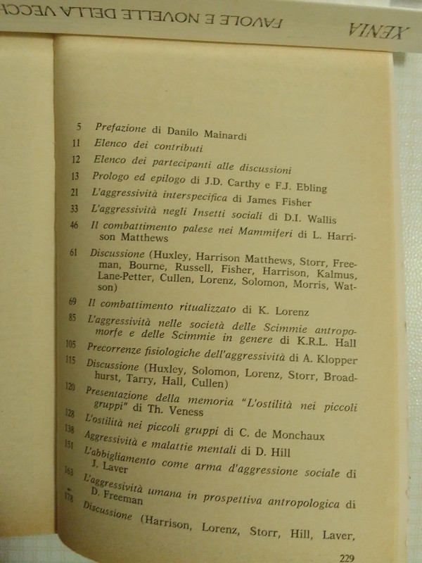 Storia Naturale dell'Aggressività - Autori Vari 4